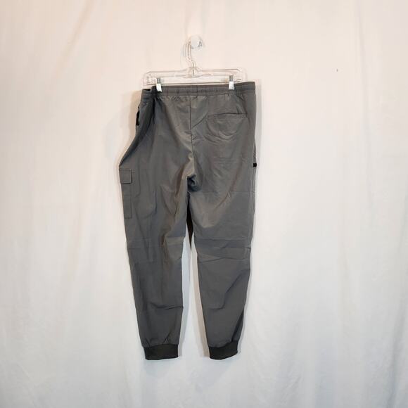 SILKWORLD Gray Black Nylon Activewear Athletic Lightweight Jogger Women 2 XL NEW - Picture 3 of 7